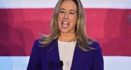 New Jersey voters elected Democratic gubernatorial candidate Mikie Sherill to be the state's second female governor and first female Democrat to have the job. She gave a victory speech Tuesday night in New Brunswick