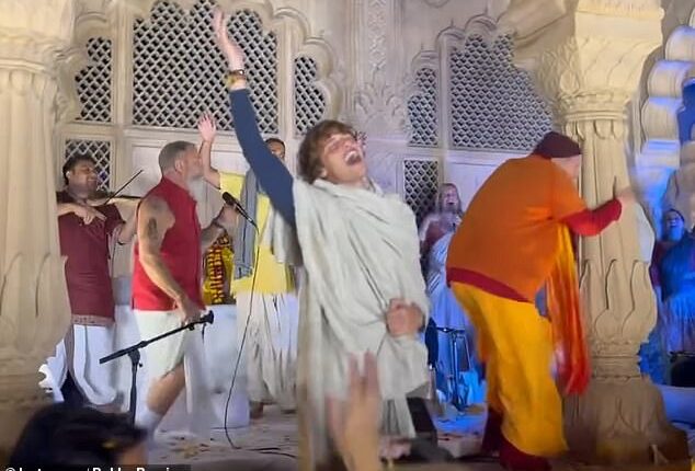 Bobby Brazier has shared a glimpse at his spiritual journey after ditching the world of showbiz to pursue a new life in India