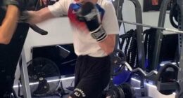 Linx (pictured before his head started to change) said he started boxing at the age of five