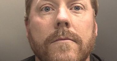 A boxing trainer (pictured) who filmed with Gary Neville and Jamie Carragher has been jailed for 17 years