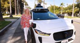 Caroline Graham took a trip around Beverly Hills, Los Angeles in the autonomous taxi Waymo