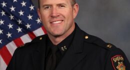 Eamonn Allen, a San Mateo County sheriff's office captain, is accused of commuting from Idaho to Millbrae, California