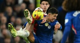 Chelsea and Arsenal played out a feisty 1-1 draw at Stamford Bridge on Sunday afternoon