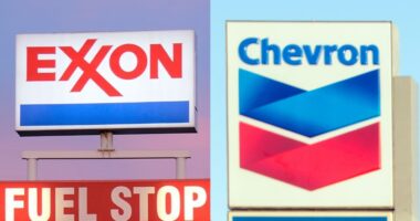 Chevron, Exxon plan to keep boosting oil production, even as crude gets cheaper. What gives?