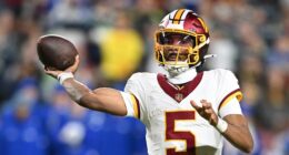 Commanders Get Good News on QB Jayden Daniels' Elbow Injury