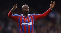 Jean-Philippe Mateta was unable to add to his six league goals against a resolute Brighton