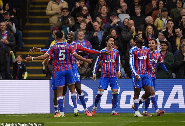Crystal Palace comfortably beat Brentford 2-0 to rise to seventh in the Premier League table