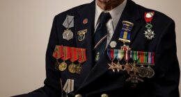 Alec Penstone, 100, pictured with his medals, said the UK has gone to 'rack and ruin'