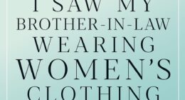 DEAR CAROLINE: I spotted my sister's husband dressed in suspenders, stockings and panties. Should I tell her?