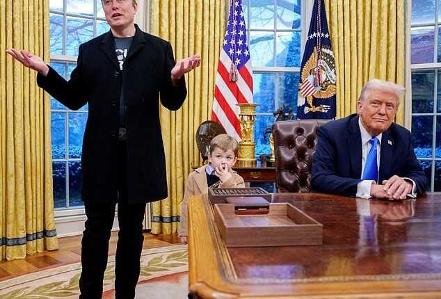 Donald Trump's signature government-slashing task force has quietly collapsed - eight months before its mandate expired - despite boasting from Trump, Elon Musk and top officials