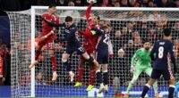 Virgil van Dijk gave away a bizarre penalty early on in Liverpool's clash with PSV