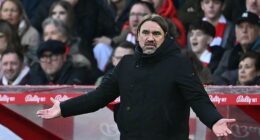 Daniel Farke insists he is staying calm as pressure grows on the Leeds boss after the defeat at Nottingham Forest
