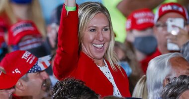 Marjorie Taylor Greene's abrupt decision to resign from Congress is drawing scrutiny after it emerged that her departure date falls just two days after her federal pension is fully vested