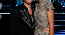 Davina McCall has spoken publicly for the first time about her surprise engagement to Michael Douglas - after confirming she has been diagnosed with breast cancer