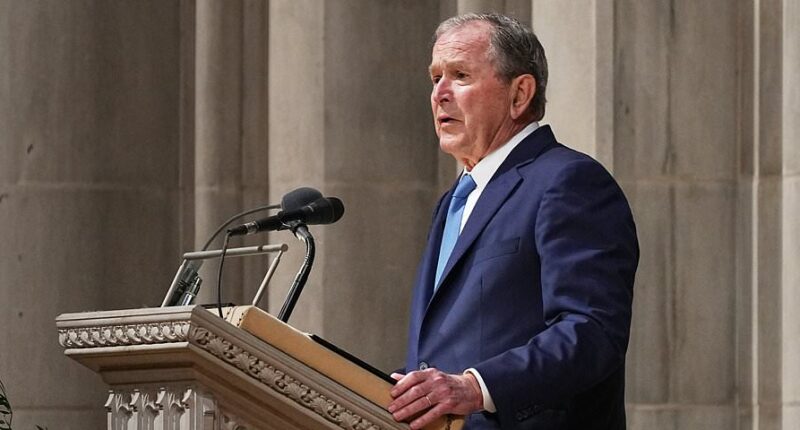 Dick Cheney funeral live: George Bush pays emotional tribute as ex-VP's granddaughter breaks down during eulogy