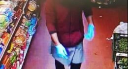 Ismail Ali, 46, vanished without a trace after leaving work at Gulam Food Stores in the Lidget Green area of Bradford in May 2020. This CCTV image is the last known picture taken of him