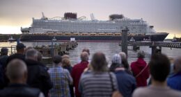 Disney previously revealed that its upcoming cruise ship, the Disney Adventure (seen), will include three 'brand new, supercharged' rides