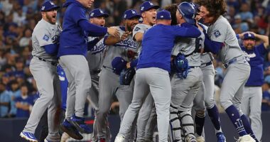 Dodgers win back-to-back World Series after nerve-shredding Game 7 against stunned Blue Jays
