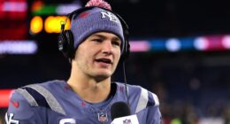 Drake Maye Lying With Cam Newton Comment