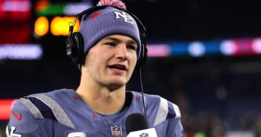 Drake Maye Lying With Cam Newton Comment