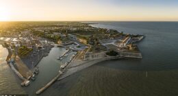 The incident took place at around 8.45 a.m. on Wednesday between the villages of Dolus-d'Oléron and Saint-Pierre-d'Oléron in the Charente-Maritime region