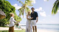 Chelsy Davy, 40, has revealed she exchanged vows with Norfolk hotelier Sam Cutmore¿Scott, 40, on a beach in Mauritius