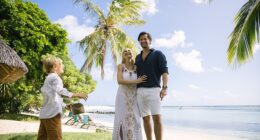 Chelsy Davy, 40, has revealed she exchanged vows with Norfolk hotelier Sam Cutmore¿Scott, 40, on a beach in Mauritius