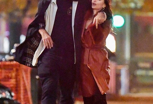 Emily Ratajkowski took her new romance with the French filmmaker Romain Gavras public on Sunday night with some steamy PDA