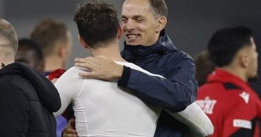 Thomas Tuchel has guided England to a perfect record of eight wins from their eight qualifying matches