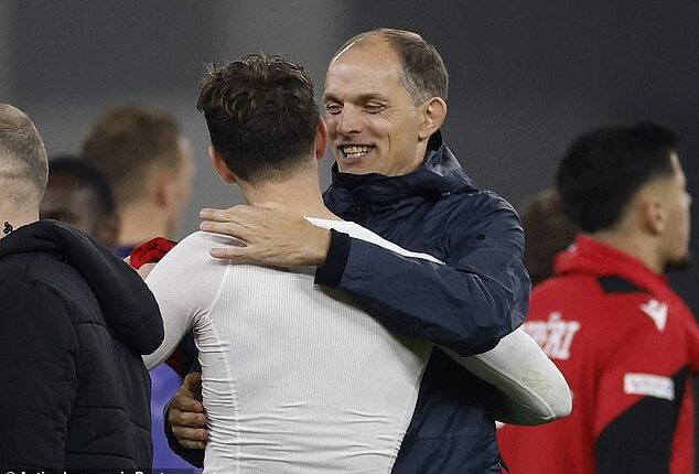Thomas Tuchel has guided England to a perfect record of eight wins from their eight qualifying matches