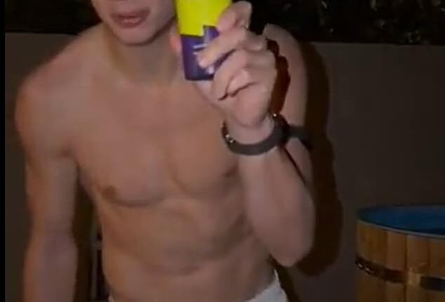 Erling Haaland gave fans a glimpse into his brutal post-match routine on Sunday night