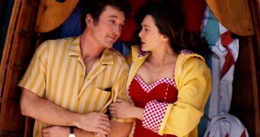 Miles Teller and Elizabeth Olsen in Eternity Review