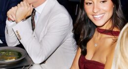 Charles Leclerc and his new fiancée Alexandra Saint Mleux looked smitten as they celebrated tech giant Bang & Olufsen's 100th anniversary in Copenhagen