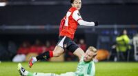 Frontman Ayase Ueda slid home following a click counter to put the hosts in front in Rotterdam