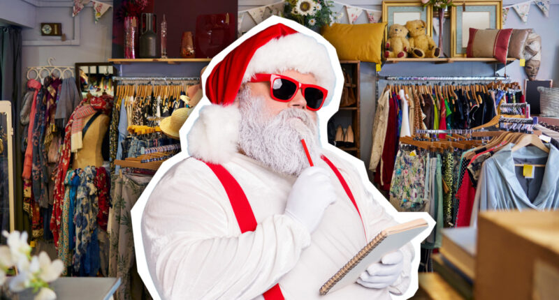 Fears about the ‘sketchy’ economy have Americans turning to secondhand stores for Christmas shopping