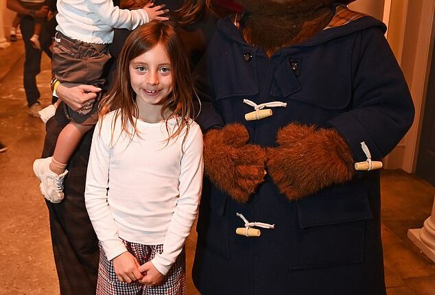Ferne McCann, 35, stepped out to enjoy the Paddington Bear Experience with her daughters Sunday and Finty in London on Sunday evening
