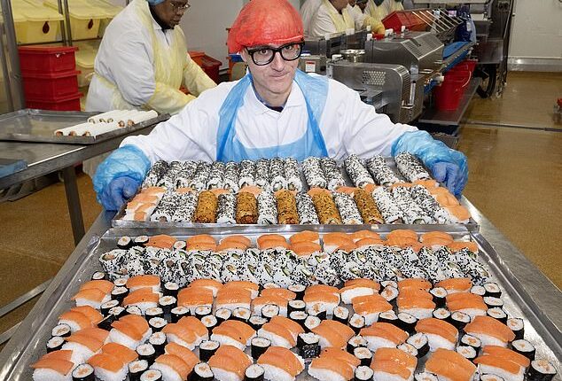 Harry Wallop: I pulled on a hair net and made my way to the medieval village known these days as sushi central