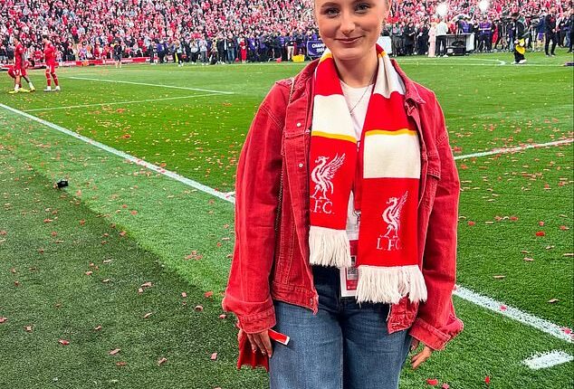 Abigail Rudkin has impressed Liverpool fans with her artwork and clued-up commentary
