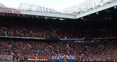 Football will abandon meaningless minute's silences following criticism over an 'inconsistent' approach. Pictured: Players pay tribute to victims of disasters in Libya and Morocco