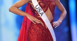 Former Miss USA Noelia Voigt Hendrix has thrown her support behind Miss Mexico Fátima Bosch after Bosch was given a humiliating dressing-down by Miss Universe's executive director Nawat Itsaragrisil; seen in 2023