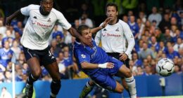 Former Tottenham star Mauricio Taricco was handed a five-match ban for a racist gesture