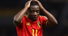 Jeremy Doku admitted Belgium's performance against Kazakhstan was 'not good enough'