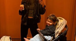 Georgia Fowler, 33,  signalled her marriage with Fishbowl founder Nathan Dalan is back on this week by sharing this photo of herself wearing a ring on her wedding finger while out in New York with her children