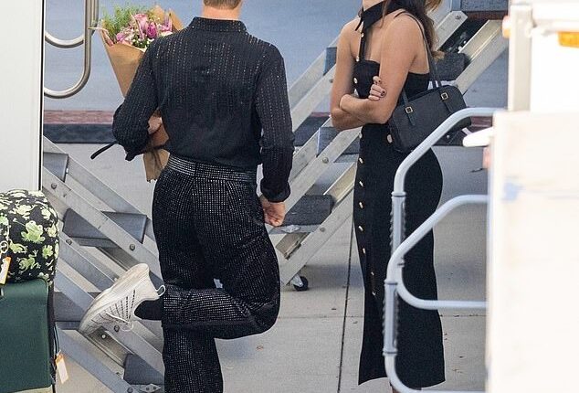 Robert Irwin has been spotted having a private meeting with his rumoured girlfriend Xochitl Gomez just moments before his win on US Dancing With the Stars