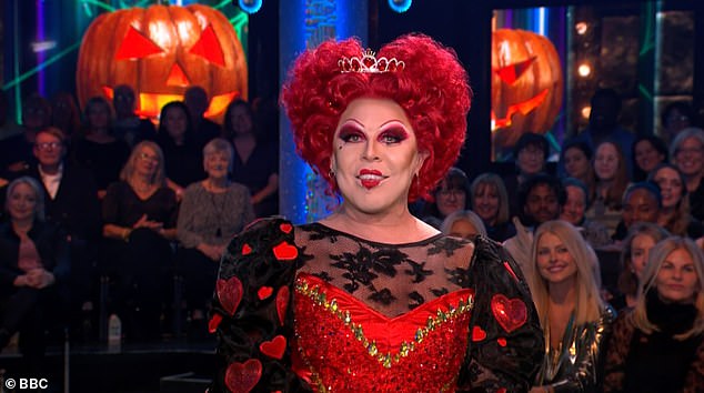 Strictly Come Dancing fans hailed La Voix as she took over Tess Daly's hosting duties during the show's spooktacular Halloween Week