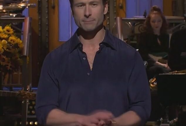 Glen Powell revealed the cruel words he once received from Lorne Michaels as the Hollywood actor made his SNL hosting debut