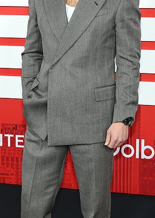 Glen Powell was seen getting close to a hot rising blonde star. Seen on November 9