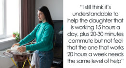 Golden Child Gets Laundry Service From Parents While Younger Daughter Gets Life Lessons, She’s Done