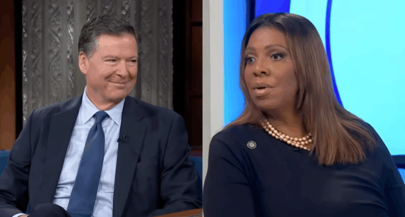 James Comey and Letitia James