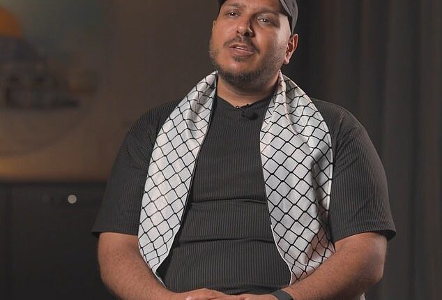 Ishaq Taher Salah Arafah, 39, told Al Jazeera that 'God willing' the city of Jerusalem would be destroyed